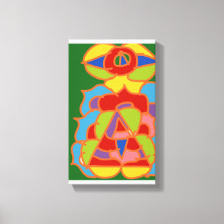 Different but cool abstract art canvas print