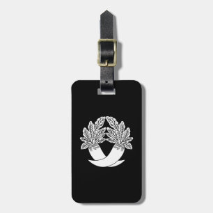 different daikon luggage tag