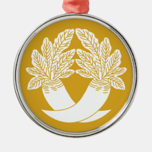 different daikon metal tree decoration
