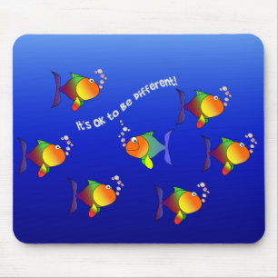 Different Fish mousepad