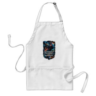 Different Frequency Art Standard Apron