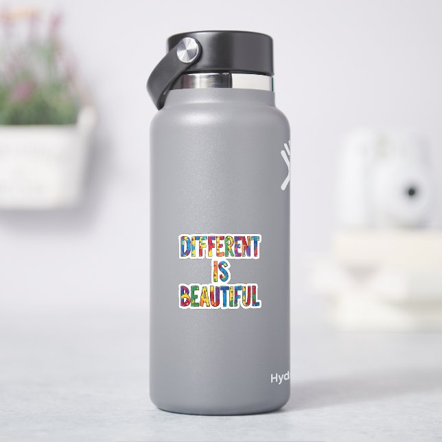 Different Is Beautiful - Autism Awareness  (HydroFlask)