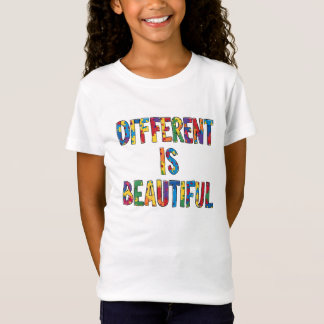 Different Is Beautiful - Autism Awareness T-Shirt