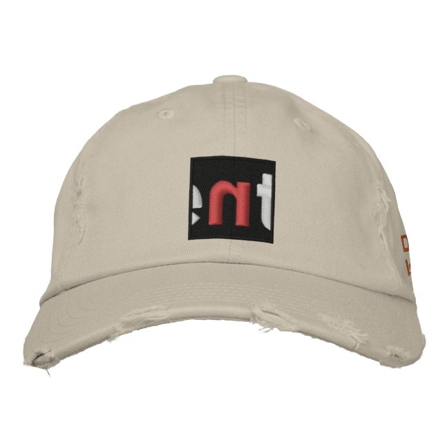 Different Is Cool distressed hat (Front)