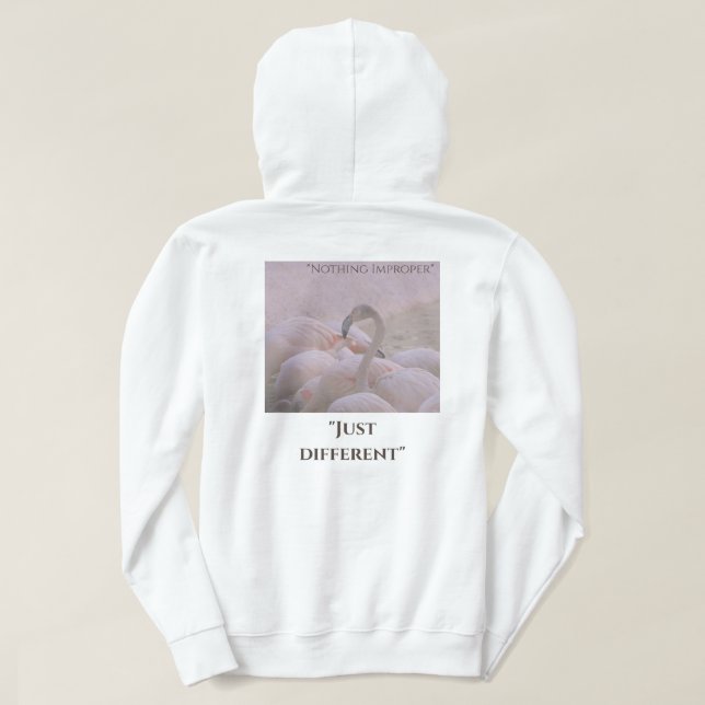 Different Is Not Wrong Hoodie (Design Back)