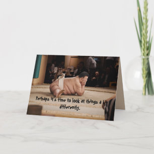 DIFFERENT LOOK? ENCOURAGEMENT CARD