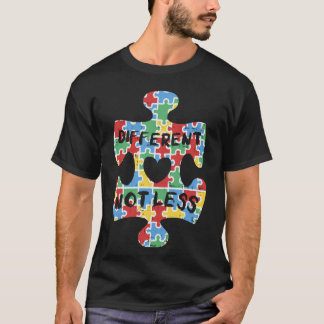 Different Not Less Shirt Autism Awareness Puzzle A