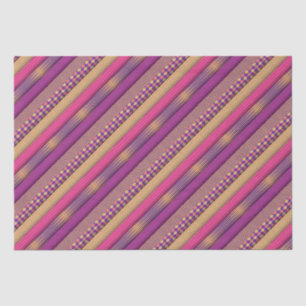 Different patterns pink colours tissue paper