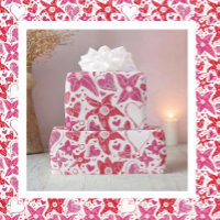 Different Style Of Flower & Hearts Pattern