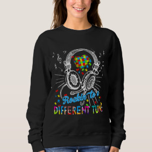 Different Tune Autism Awareness Outfit For Boy Gir Sweatshirt