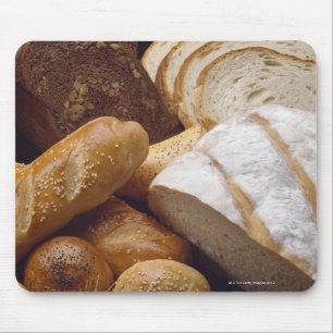 Different types of artisan bread mouse pad
