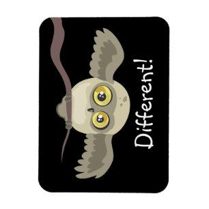 Different! Upside Down Owl!~magnet Magnet