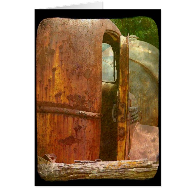 Different View of Old Truck TTV Blank Inside (Front)