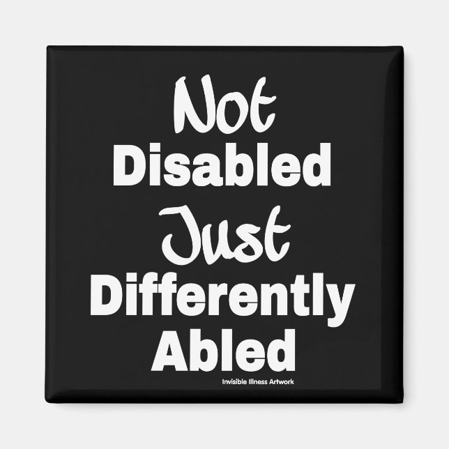 Differently Abled Magnet (Front)