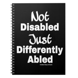Differently Abled Notebook