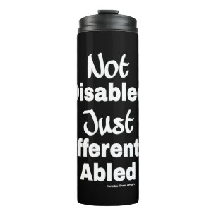 Differently Abled Thermal Tumbler