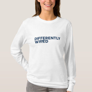 Differently Wired – Autism Awareness Month Blue T-Shirt