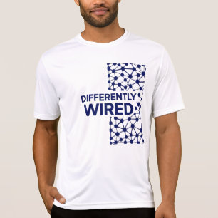 Differently Wired – Autism Awareness Month Blue T-Shirt