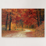 Difficult Autumn Red Season Landscape Puzzle<br><div class="desc">Difficult Autumn Red Season Landscape Puzzle.</div>