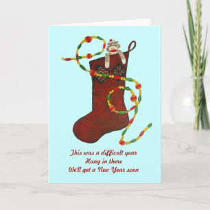 Difficult time Christmas Card