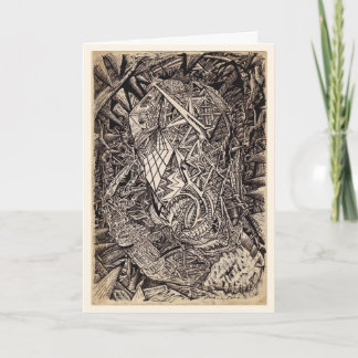 Diffracted (cavern dweller) card