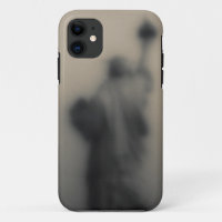Diffused image of the Statue of Liberty