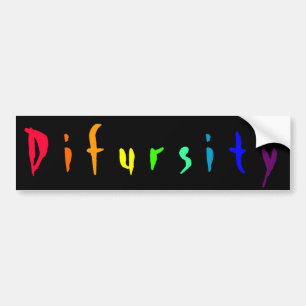 Difursity Bumper Sticker