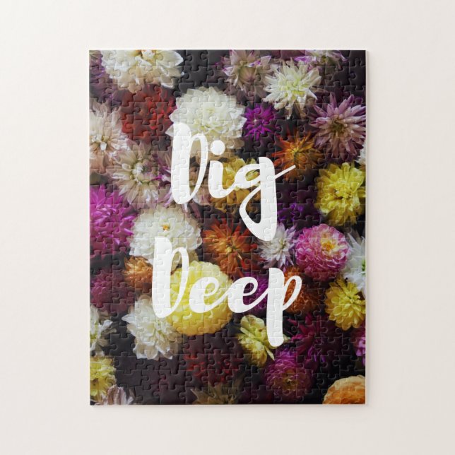 Dig Deep Jigsaw Puzzle (Vertical)