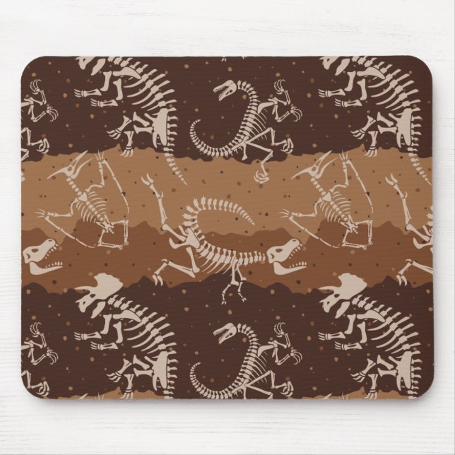 Dig Dino Dig Mouse Pad (Front)