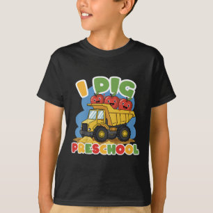 Dig Preschool First Day Back To School Students Te T-Shirt
