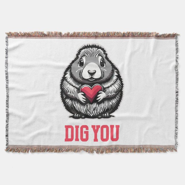  Dig You Throw Blanket (Front)