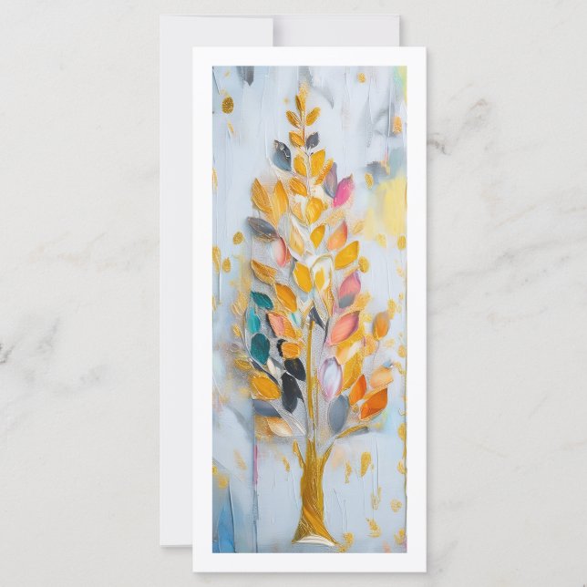 DigAI Golden Jubilee Golden Tree Card (Front)