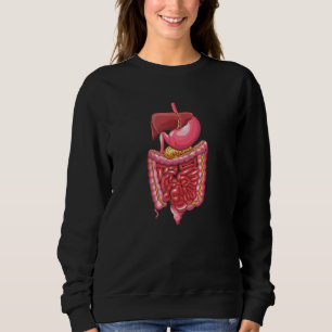 Digestive System Anatomy Anatomical Biology Teache Sweatshirt