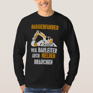 Digger Driver Woman Carpenters  Repair Cool Craft T-Shirt