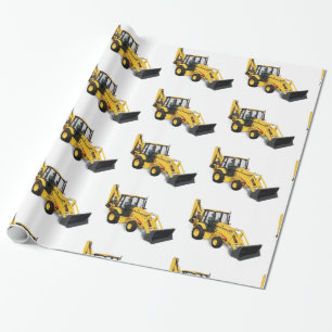 Digger image for Wrapping Paper