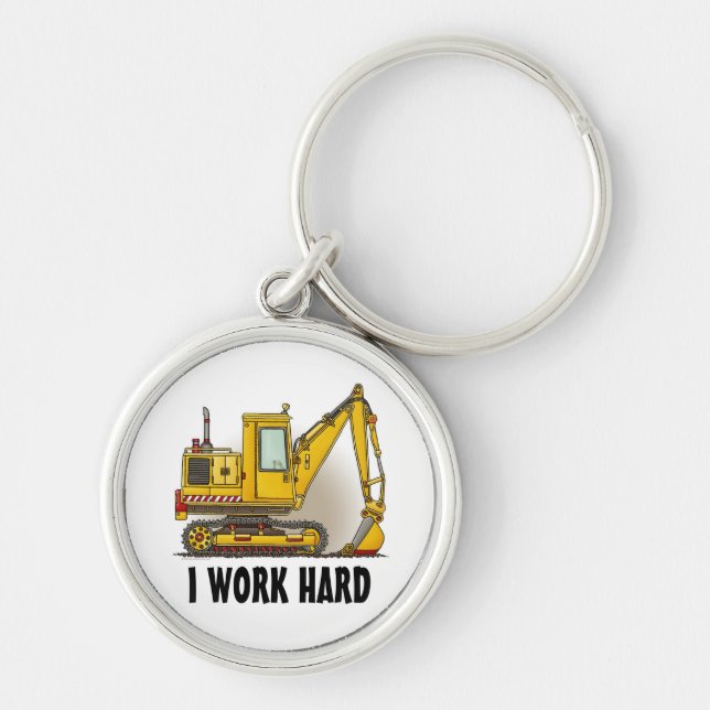 Digger Shovel Key Ring (Front)