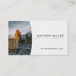 Digger Slogans Business Cards