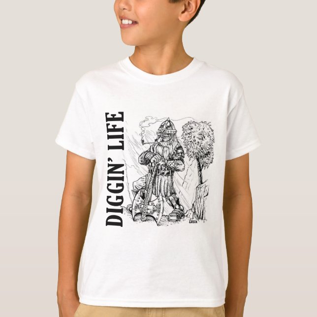 Diggin' Life Kids Tee (Front)