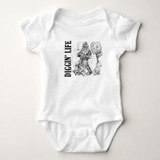 Diggin' Life One-Piece Baby Bodysuit