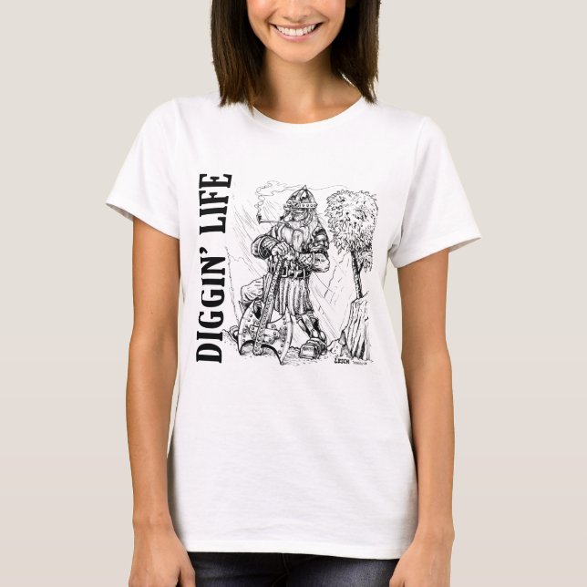 Diggin' Life Women's Tee (Front)