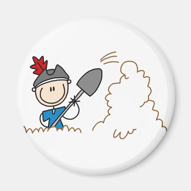 Digging For Treasure Magnet (Front)