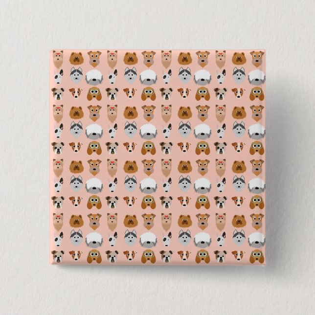 Diggity Do Dog 15 Cm Square Badge (Front)