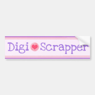 Digi-Scrapper Bumper Sticker