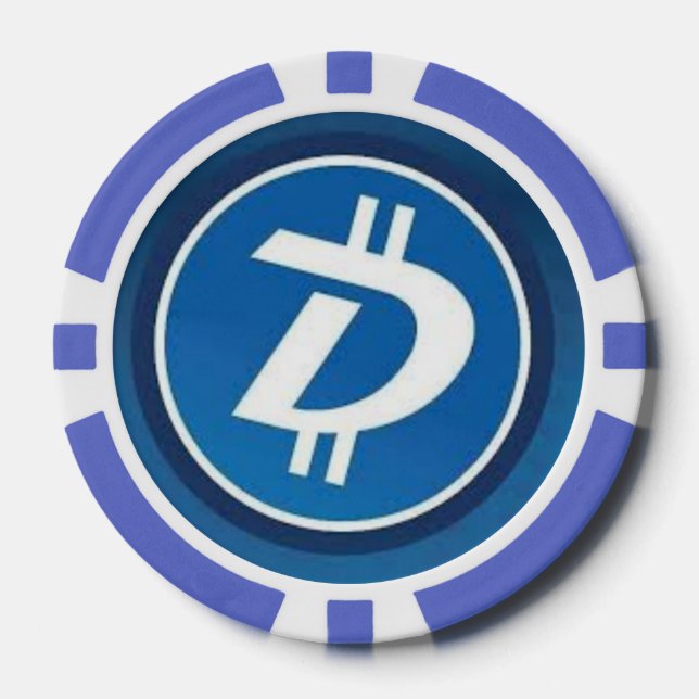 Digibyte Clay Poker Chips (Front)