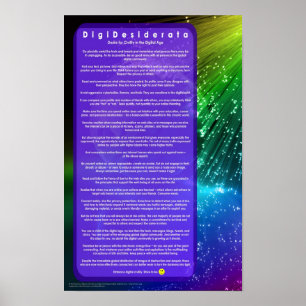 DigiDesiderataVersion2 Poster