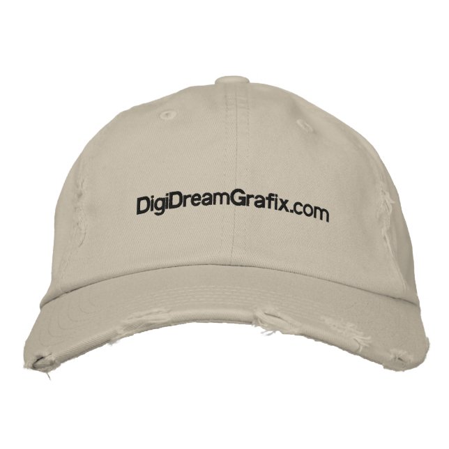 DigiDreamGrafix.com Embroidered Hat (Front)