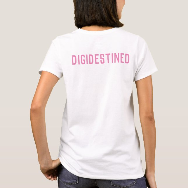 Digimon Digivice Digidestined of Light Womens T-Shirt (Back)