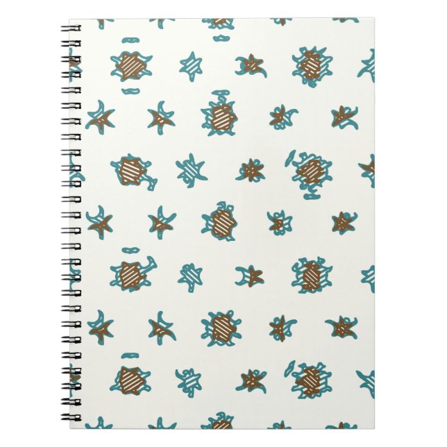 Digital abstract background.Geometric pattern Notebook (Front)