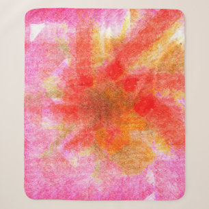 Digital abstract background with brushstroke paste sherpa blanket