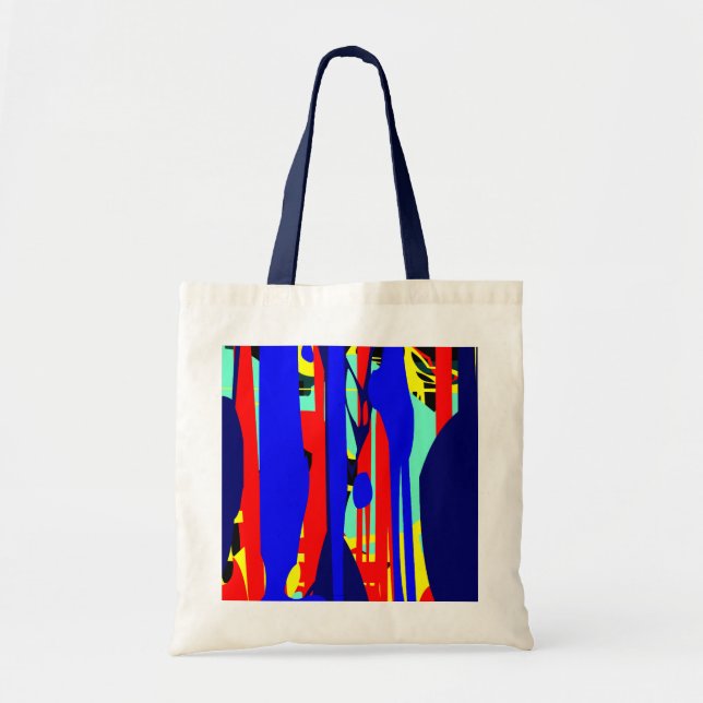 Digital Abstract Expressionist 01 Tote Bag (Front)